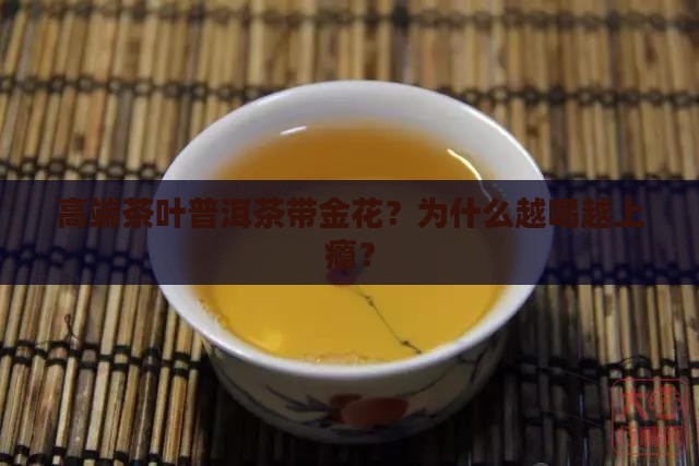 高端茶叶普洱茶带金花