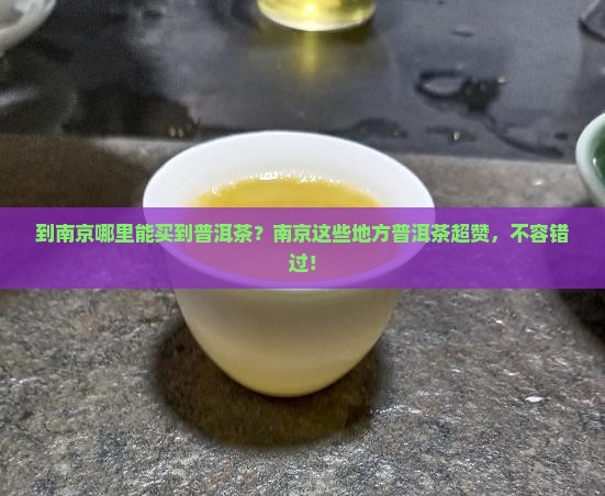 到南京哪里能买到普洱茶