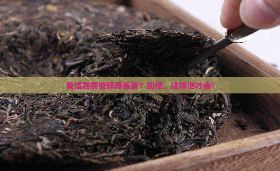 普洱茶熟茶茶渣好碎吗怎么泡