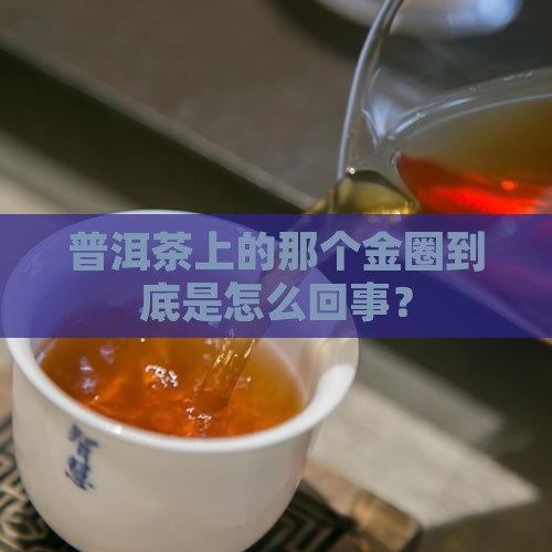 普洱茶金圈是什么原因