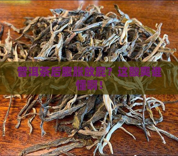 喝完普洱茶胀肚子放屁