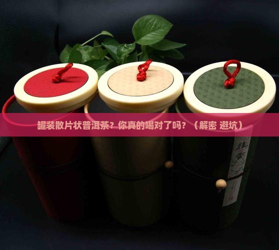 罐装散片状普洱茶