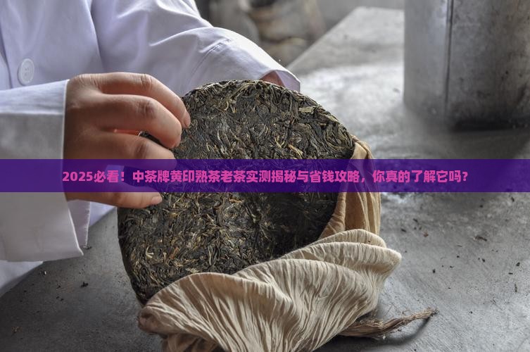 中茶牌黄印熟茶老茶