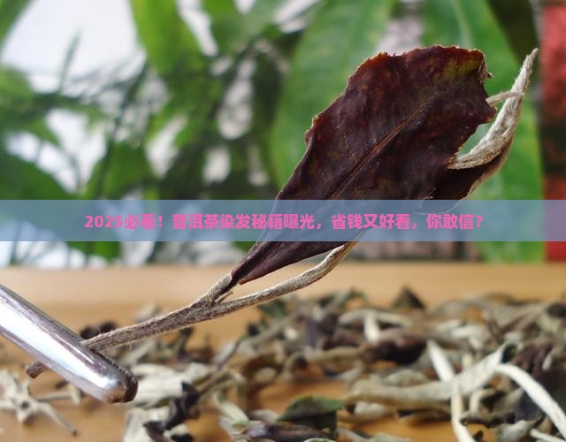 怎样用普洱茶染头发