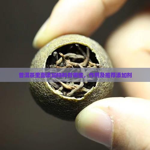 普洱茶里面添加物料