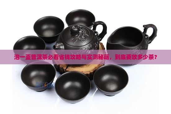 泡一壶普洱茶需要多少茶