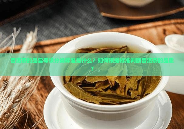 普洱茶品尝等级分类标准