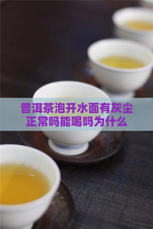 普洱茶泡开水面有灰尘正常吗