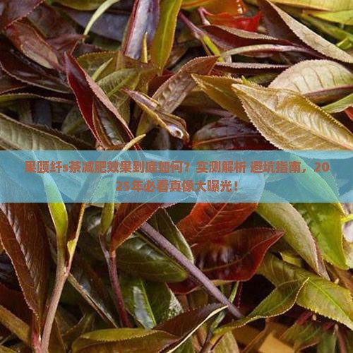 果颐纤s茶有减肥的作用吗
