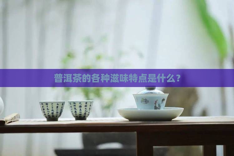 普洱茶的各种滋味特点是什么