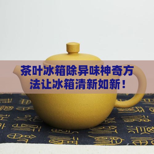 茶叶冰箱除异味