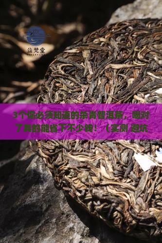 杀青普洱茶的功效与作用是什么