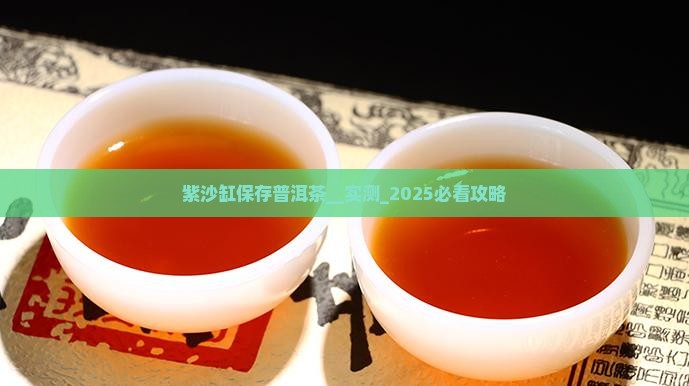紫沙缸保存普洱茶