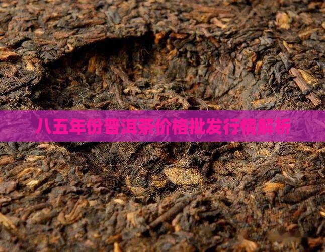 八五年份普洱茶价格批发行情解析