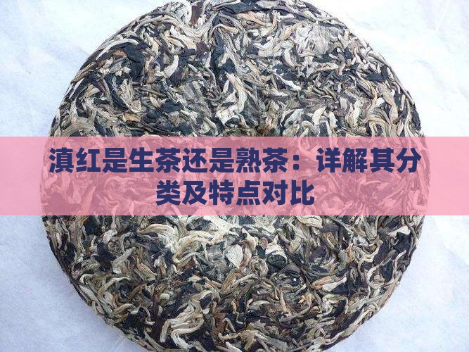 滇红是生茶还是熟茶：详解其分类及特点对比
