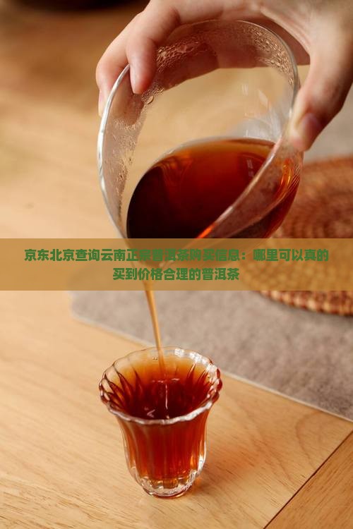 京东北京查询云南正宗普洱茶购买信息：哪里可以真的买到价格合理的普洱茶