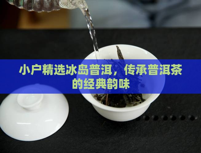小户精选冰岛普洱，传承普洱茶的经典韵味