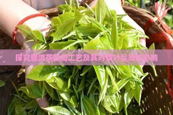探究普洱茶萎凋工艺及其对茶叶品质的影响