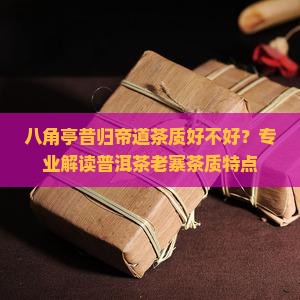 八角亭昔归帝道茶质好不好？专业解读普洱茶老寨茶质特点