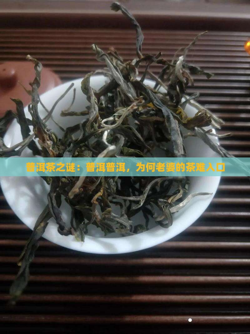 普洱茶之谜：普洱普洱，为何老婆的茶难入口