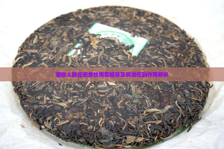 哪些人群应避免饮用葛根茶及其潜在副作用解析