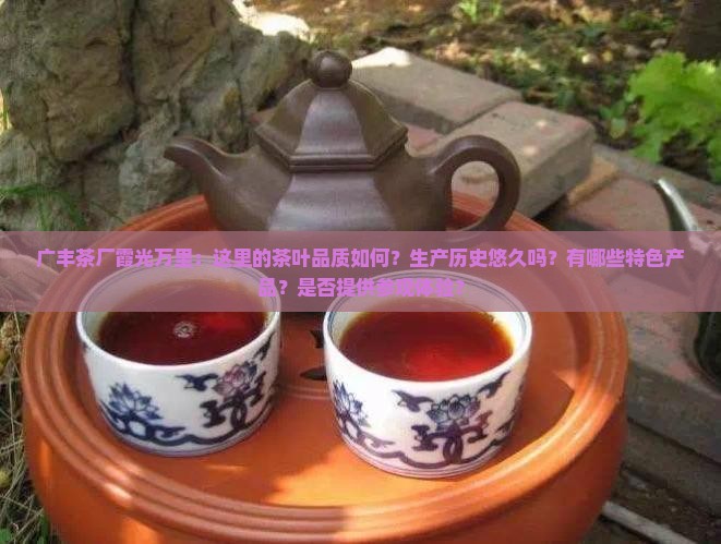 广丰茶厂霞光万里
