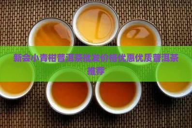 青皮新会小青柑普洱茶