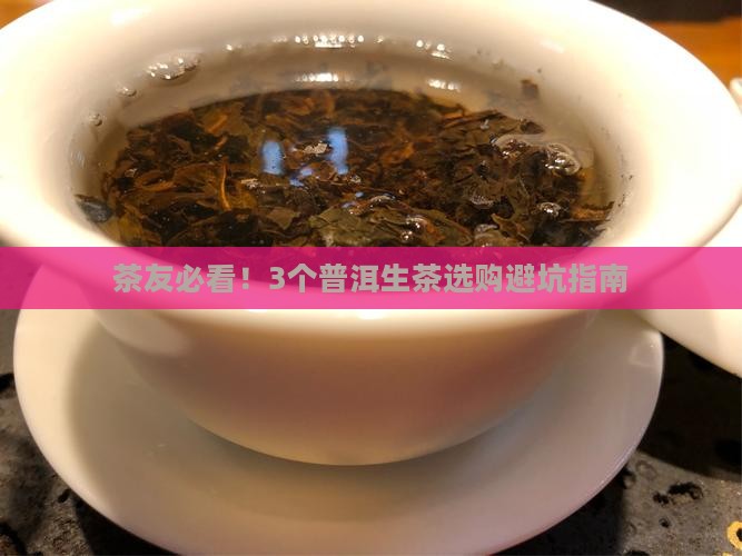 普洱生茶购买藏价值