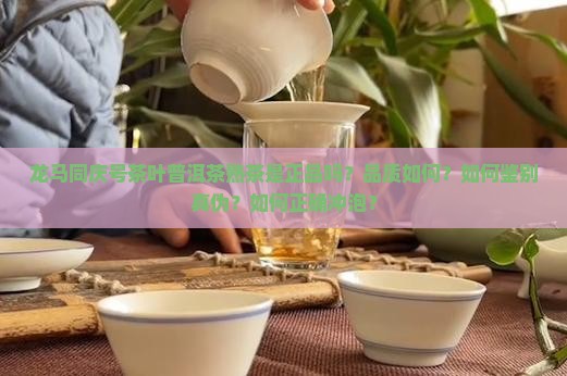 龙马同庆号茶叶普洱茶熟茶 龙马同庆号茶叶普洱茶熟茶