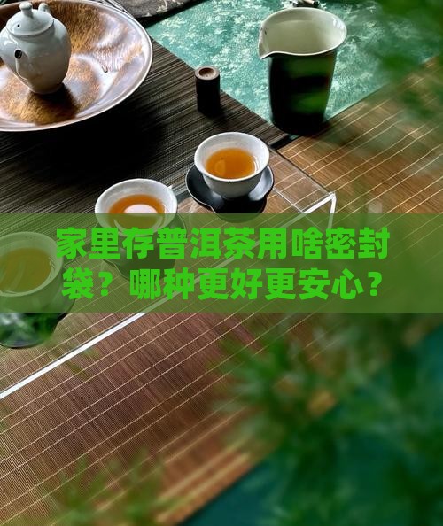 普洱茶陈化家庭密封袋