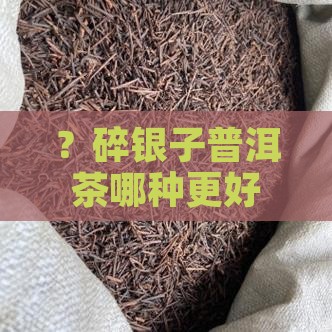 碎银子普洱茶哪种好