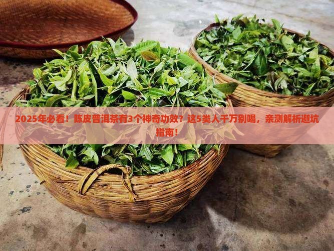 陈皮普洱茶的功效和禁忌人群