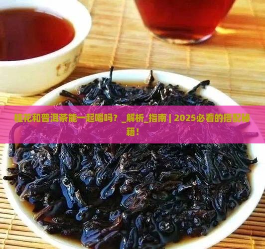 桂花和普洱茶能一起喝吗