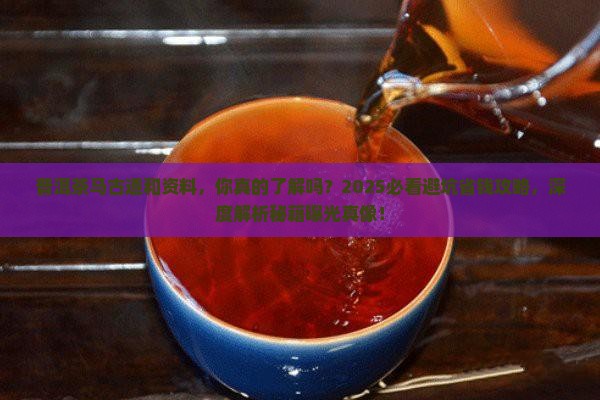 普洱茶马古道和资料