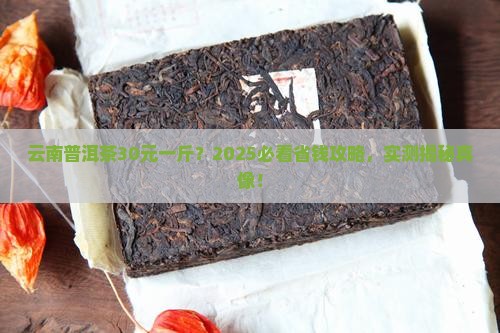 云南普洱茶30元一斤