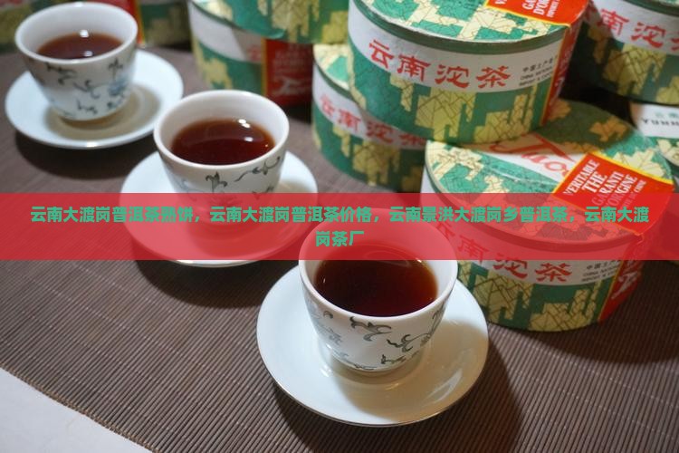 云南大渡岗普洱茶熟饼