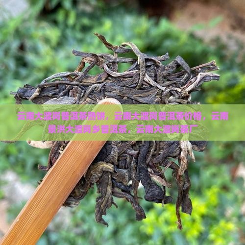 云南大渡岗普洱茶熟饼