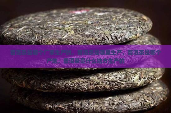 普洱茶是哪个厂家生产的