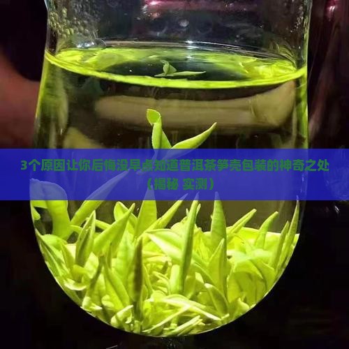 普洱茶笋壳包装工艺的作用