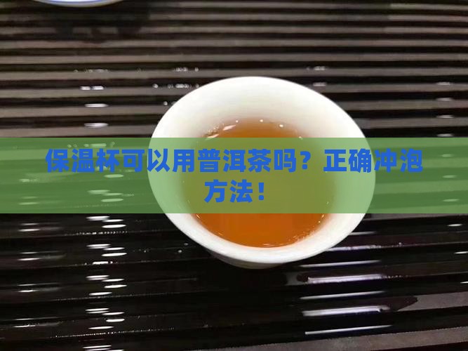 保温杯可以用普洱茶吗