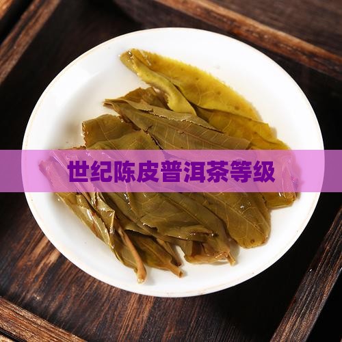 世纪茗家陈皮普洱茶等级