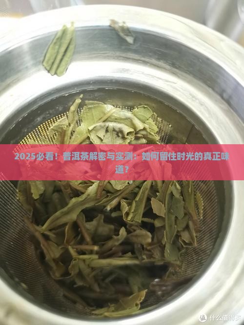 普洱茶留住时光的味道