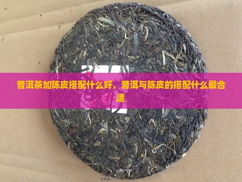 普洱茶加陈皮搭配什么好