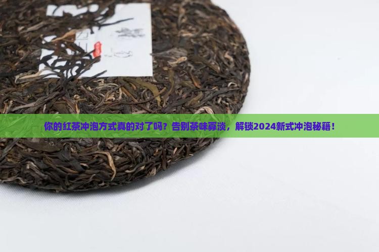 红茶对比冲泡实训
