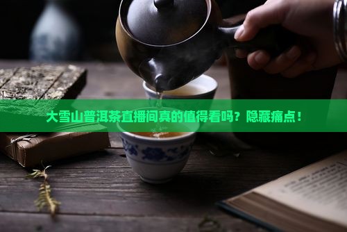 大雪山普洱茶直播间