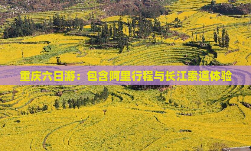重庆六日游：包含阿里行程与长江索道体验