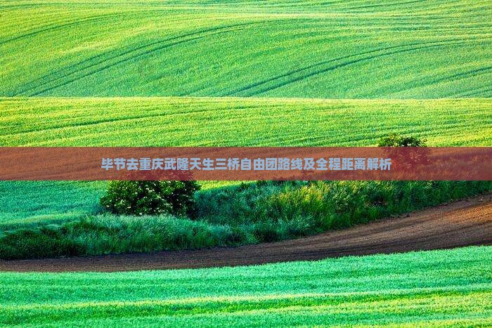 毕节去重庆武隆天生三桥自由团路线及全程距离解析 毕节去重庆武隆天生三桥自由团路线及全程距离解析