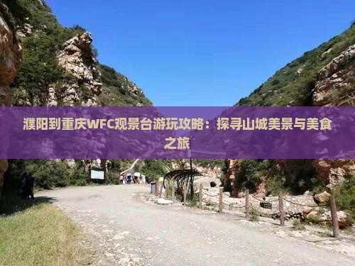 濮阳到重庆WFC观景台游玩攻略：探寻山城美景与美食之旅