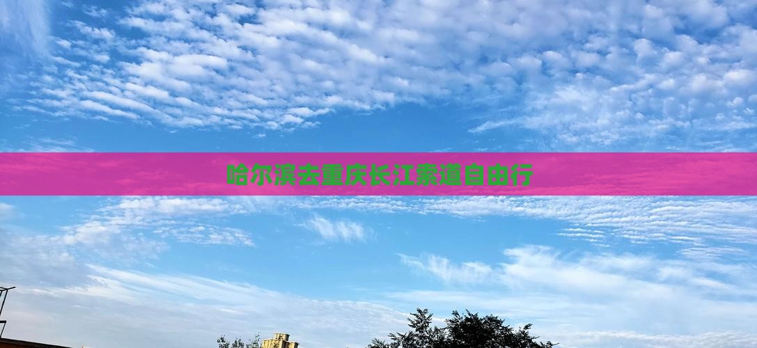 哈尔滨去重庆长江索道自由行