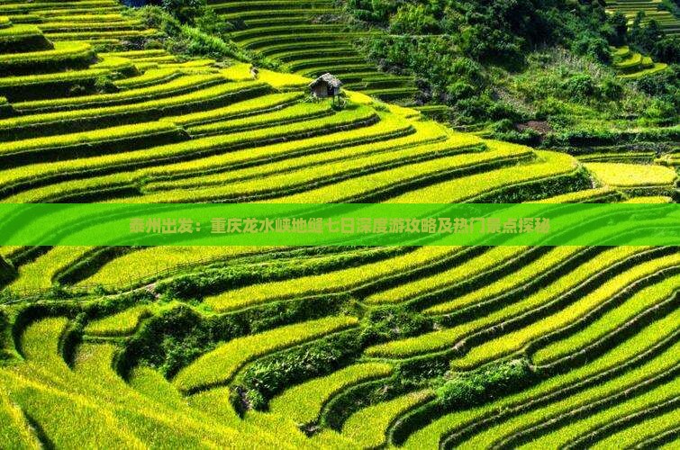 泰州出发：重庆龙水峡地缝七日深度游攻略及热门景点探秘